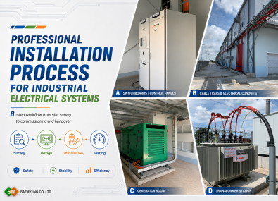 PROFESSIONAL INDUSTRIAL ELECTRICAL SYSTEM INSTALLATION PROCESS